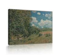 UIRINGART Alfred Sisley Famous Paintings Replica Artwork the Road From Versailles To Saint-Germain Canvas Prints Wall Art for Bedroom Home Decor 80x125cm Innerframe