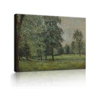 UIRINGART Alfred Sisley World Famous Paintings Replica Artwork the Park At Sevres Canvas Prints Wall Art for Guest Room Decor Ready To Hang 50x70cm Innerframe