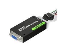 UIROBOT RS232 to CAN Bus Motion Control Gateway,Industrial Grade,5000V Fully Isolation,12-48VDC Input,Aluminum Enclosure,Includes SDK & Sample Code Control Systems (UIM2513)