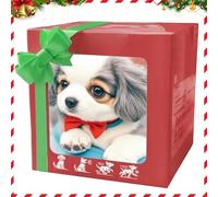 UIRPK 2026 Upgrade Robot Puppy,My Realistic Robot Puppy That Acts Like A Real Puppy - Walking, Barking, Tail Wagging (Puppy-F)