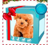 UIRPK 2026 Upgrade Robot Puppy,My Realistic Robot Puppy That Acts Like A Real Puppy - Walking, Barking, Tail Wagging (Puppy-A)