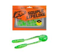 Uitndvyte 20pcs Fishing Soft Lures High Tear Resistance Simulation Baits Still Flowing Water Environment Beginner Friendly Fishing Soft Baits