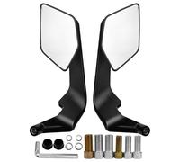 Uitndvyte Adjustable Motorcycle Side Reflector Wide Angled Design High Impacts Resistant Construction Hassle Less Installation Adjustable Motorcycle Rear View Reflector