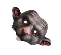 [Uitndvyte] Adult Kids Realistic Teeth Halloween Cosplay Photography Props Animal Mouse Mask Christmas Carnival Halloween Cosplay Costume