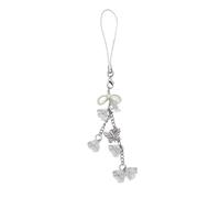 [Uitndvyte] Camera Chain Unique Key Ring Lily Lily Phone Charm Pendant Bag Fashion Personal Unique, white, One size