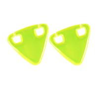 Uitndvyte Colorful Reflective Bike Sticker for Mountain Cycles High Brightness Thermoplastic Polyurethane Materials Secure Attachments Design Mountain Bike Reflective Stickers