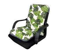 Uitndvyte Comfortable Polyester Filled High Back Chair Cushions For Sun Loungers And Recliners NonSlip Design For Secure Elastics Straps Chair Pad