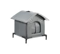 Uitndvyte Constant Outdoor Puss Bed Warm Insulation Impermeable Shelter Society Cats Tear Immune Warm Insulated Puss Shelter for Winter