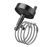 Uitndvyte Drain Opener with Steel Coil for Stubborn Blockages in Pipes Floor Drains and Toilets Heavy Duty Stainless Steel Drain Augers