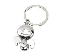 [Uitndvyte] Durable Metal Doll Keychain Pendant Unique Doll Pendant Key Ring Charm Chain Perfect for everyday use or special events