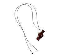 [Uitndvyte] Elegant Wooden Wine Pot Necklace Features vase shapes and various styles The adjustable length necklace is perfect for fashion women, 2