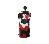 Uitndvyte Golfs Putter Head Covers Thick Padding Soft Plush Lining Square Mallets Design Putter Covers Leather Texture PU Leather Golf Club Cover