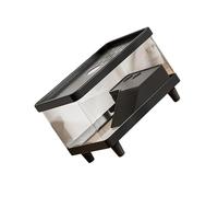 Uitndvyte Hygienic Chelo Container Platform with Detachable Culvert Container and Never Toxic Outer for Animal Waterproof Chelo Habitat Feeding Station