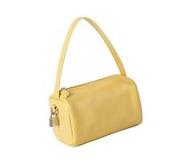 [Uitndvyte] Korean Style Pillow Design PU Leather Women Shoulder Bag Casual Handbag for Commuting to Work in Various Occasions, yellow
