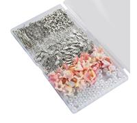 Uitndvyte Pack of 50 Elegant Angelic and Pearls Keychains Portable Accessory Decoration for Adding Sweetness to Life