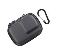 Uitndvyte Portable Camera Storage Bag Reinforced Hard Shell with Customizable Dividers for Action5 /4/3 Sports Accessories Shockproof Camera Case with Battery Storage