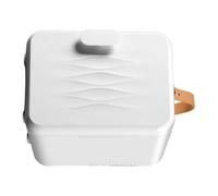 Uitndvyte Portable Fridge for SkinCare Cosmetics Food and Drinks Small Refrigerator with Handle 6L Coolers and Warmer Fridges