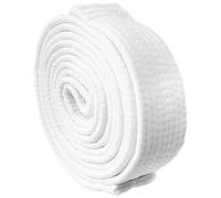 Uitndvyte Professional Martials Art Belt Black White Durability Polyester Fabric Taekwondo for Combat Sports Workouts Multipurpose Martials Art Fitness