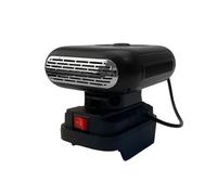 Uitndvyte Quiet Operations Vehicle Heater Windshield Defroster Portable Adjustable Tilt for Cozy Corners Dormitories Workshops Space Saving Double USB Port Heater Cooling and Heating Functions