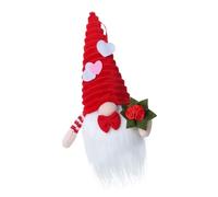 Uitndvyte Valentines Day LED Light Up Gnomes Plush Dolls Love Heart Swedish Scandinavian Tomtes Dolls Weddings Party Ornament Bedroom Decoration
