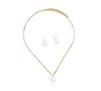 Uitndvyte Women's Pearl Jewelry Set Comfortable Pendant Jewelry Adjustable Chain Necklace Suitable for Various Outfits