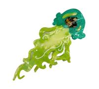 Uitseld Acetate Claw Clips for Women - Decorative Hairpins Jellyfish Shape | Stylish Sea Theme Hairpins for Women Girls Students Wives Fitness Enthusiasts College Travel