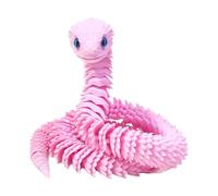 Uitseld Articulated Snake - 3D Printed Animal Fidget Toys | Collectible Desk Display Animal Ornament for Kids, Children, Adults, Women, Men