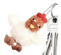 Uitseld Bag Pendant Stuffed,Cute Chicken Egg Laying Plush Keychain | Phone Case Charm Kids Cuddly Companion Collectible for Tote Bag, Bag