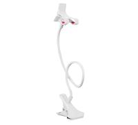 Uitseld Bed Phone Holder,360 Adjustable Lazy Mobile Phone Clamp | Multipurpose Overhead Cell Phone Clamp Long Arm Mount For Kitchen