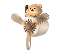 Uitseld Car Oil Diffuser Vent Clip | Car Air Freshener Cute Diffuser,Long-Lasting Automatic Bear Pilot Shape Decorations for Auto Interior Women Men Girl