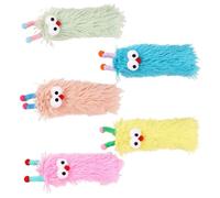 Uitseld Cat Pillow Toy | Plush Doll Interactive Cat Toys Enrichment Pillow,5X Chew Soft Doll with Catnip Inside, Pet Supplies Soothing Teething, Promotes Kitty Exercise