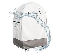 Uitseld Egg Chair Covers Waterproof | Waterproof Egg Chair Cover for Patio - Wicker Furniture Protector with Zipper All-Weather for Beach House Backyard Urban Balcony Hotel