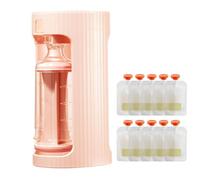 Uitseld Food Pouch Holder No Squeeze, Pouch Station | Portable Small Puree Squeezer, Fruit Squeeze Puree Filler Storage Container for Kids Food