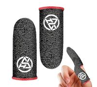 Uitseld Game Finger Sleeves Breathable Cool Thumb Cover Most People'S Size