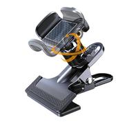 Uitseld Guitar Phone Mount - Double-Hole Heavy Duty Support | Clip Phone Holder Guitar Accessories,for Instrument Ukulele Bass Performance Streaming Recording Filming