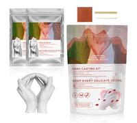 Uitseld Hand Mold Casting Powder - Hand Shape Crafting Powder,Multifunctional Handcrafting Accessories for Sculpture Craft Couples Family Kids