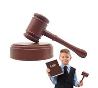 Uitseld Judge Gavel Prop | Judge Hammer and Gravel - Courtroom Simulations, Court Mock Auctions Hammer for Law School Graduates Lawyers