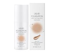Uitseld Matte Foundation for Dry Skin - Moisturizing Liquid Foundation Makeup | Skin Care Matte Finish Concealer, Full Coverage Long-Lasting, Improves Uneven Skin Tone
