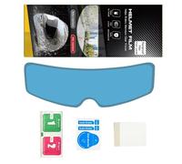 Uitseld Motorcycle Helmet Anti Fog,Visor Lens Insert Long-Lasting Anti-Fog Insert Stickers - Weatherproof Helmet Lens Sticker Helmet Visor Film for Most Helmets