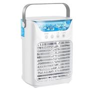 Uitseld Personal Air Cooler Fan | Fast Cooling Personal Air Misting Fan,Low-Noise Cooler Mister Device with 3-Speed for Table Bedside Desk Room Dorm Camping Patio Bedroom