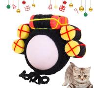 Uitseld Pet Knitting Hat - Warm Soft Party Hat,Pet Supplies Dog Hat, Pet Cat Hat For Halloween Theme Party Masquerade Christmas Daily Wear