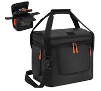 Uitseld Power Station Storage Bag, Outdoor Power Station Storage Bag, Front and Side Pockets Organizer Waterproof Bottom for Men Women Adults Teens Outside Enthusiasts