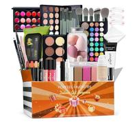 Uitseld Professional Makeup Set - Travel Full Makeup Set,Portable Women Full Starter Cosmetics Kit for Adults, Men, Women, Makeup Artist