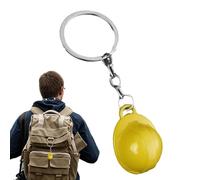 Uitseld Safety Hat Keychain Tiny Mini Hard Small Hat Helmets | Construction Hat Keychain for Construction Themed Birthday Party, Kids Birthday Party Supplies Favors, Tiny Hard Mini Themed