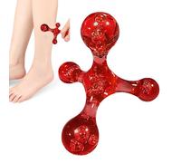 Uitseld Small Massage Ball | Handheld Massage Ball | Four-Cornered Massage Balls Portable Multi-Functional for Muscle Back Neck Joint Foot Shoulder Leg