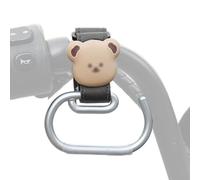 Uitseld Stroller Hooks - Cartoon Bear Portable Stroller Special Aluminum Hook | Large Multi-Functional Stroller Straps Clips,for Diaper Bags