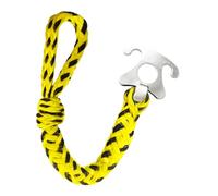 Uitseld Tubing Rope for Boat | Tubing Connector Tow Rope - Heavy Duty Water Sport Accessory with Stainless Steel Fastener for Docking, Sailing, Fishing, Wakeboarding