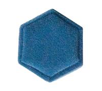 Uitseld Velvet Ring Box Wedding | Ring Bearer Box Velvet Ring Box - Hexagon Velvet Double Slots Ring Engagement Ring Box Proposal Box Ring Display Holder Jewelry Display