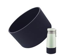 Uitseld Water Bottle Silicone Boot | Anti-Slip Bottle Flask Sport Water Bottles Silicone Boot - Bottom Sleeve Protector for 12oz-24oz Glass Bottle Mug Cup