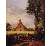 Uiujiij Diy Paint By Numbers Kits For Adults John Constable Famous Painting A Cottage In A Cornfield Paintworks Paint By Numbers Kits On Canvas